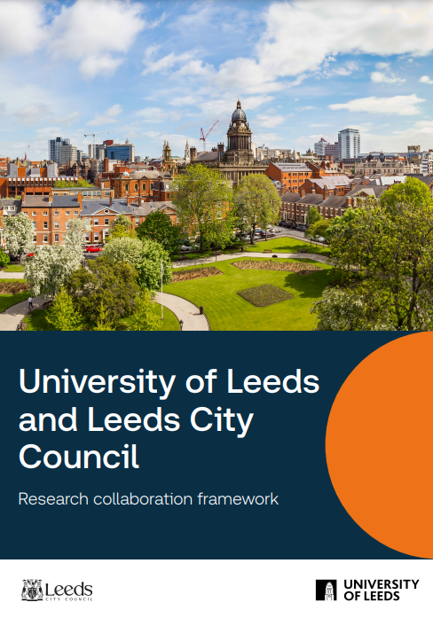 Image of the document called Leeds City Council and University of Leeds Research Framework